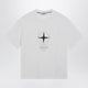 Stone Island Regularfit Organic Cotton Tshirt With Print In White