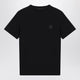 Stone Island Navy Blue T-Shirt With Logo Patch