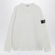 Stone Island Ivory Sweater With Loose Fit