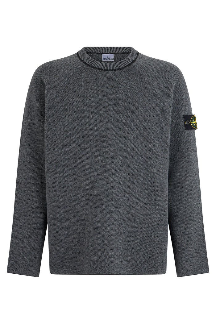 Stone Island Crew Neck Sweatshirt In Cotton