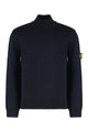 Stone Island Turtleneck Sweater In Cotton