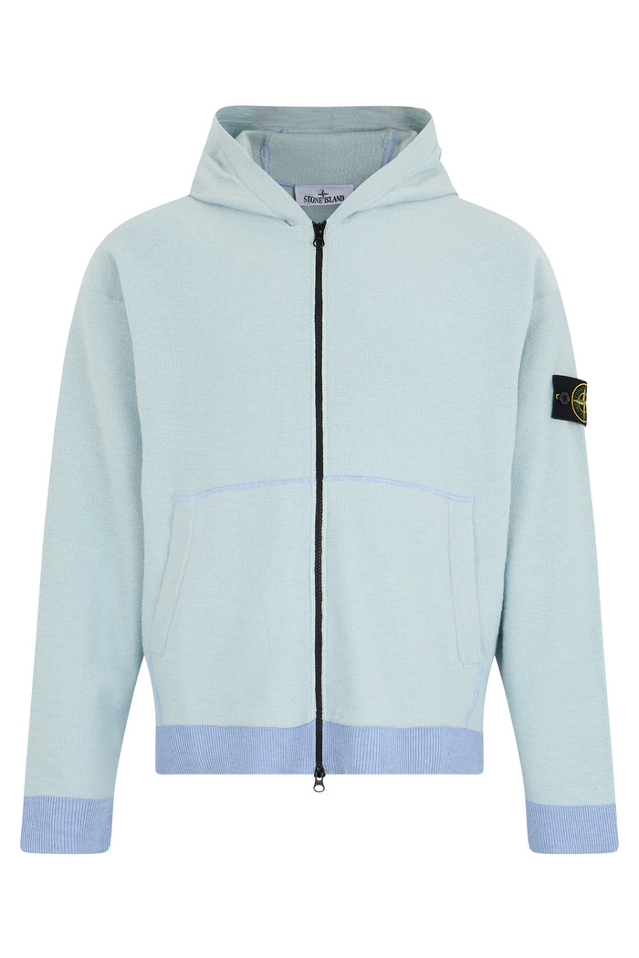 Stone Island Cotton Sweatshirt With Zipper
