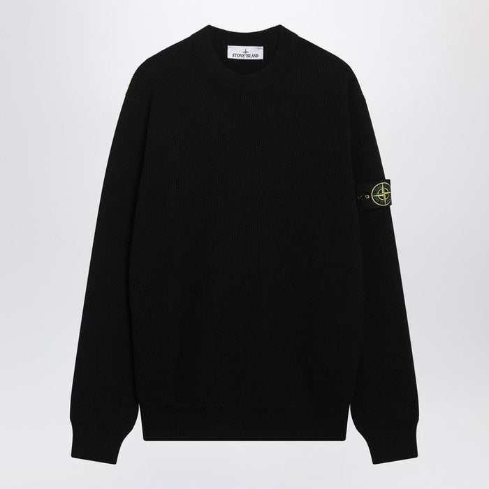 Stone Island Crew Neck Sweater In Cotton