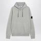 Stone Island Pearlgrey Cotton Hoodie