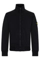Stone Island Zip Hoodie In Cotton