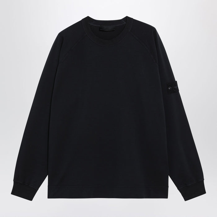 Stone Island Navy Cotton Stretch Sweatshirt