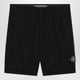 Stone Island Black Cotton Canvas Cargo Bermuda Shorts