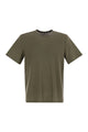 Majestic Crew-Neck And Short-Sleeved T-Shirt In Linen
