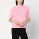 Soft Goat  Pink Brushed Cashmere Sweater