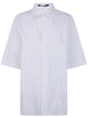 Sofie D Hoore "Bodhi" Short Sleeve Shirt With Hidden Closure