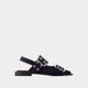 Ganni Feminine Buckle Ballerinas