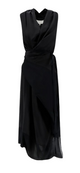 Maison Margiela Black Silk Dress