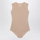 Maison Margiela Nude Bodysuit In Stretch Technical Jersey