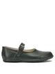 Superga Green Rubber Cotton Lined Ballerinas