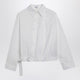 Loewe White Draped Cotton Shirt