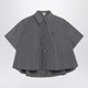 Loewe Trapeze Checked Shirt In Technical Cotton