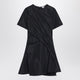 Loewe  Black Mini Dress With Draping