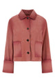 Loewe Pink Leather Jacket