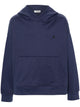 A Paper Kid Blue Cotton Hoodie