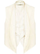 Maison Margiela Cream Wool Vest