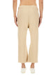 Maison Margiela Ivory Cotton Trousers