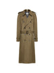 Maison Margiela Double-Breasted Trench Coat