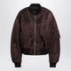 Maison Margiela Reversible Ma-1 Jacket In Dark Brown