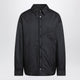 Maison Margiela Oversized Black Padded Jacket In Polyamide