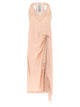Maison Margiela 'Silk Lace Slip Midi Dress' Dress