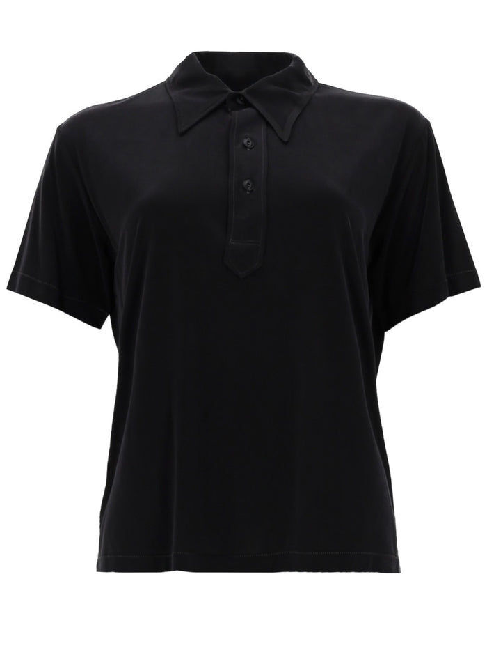 Maison Margiela Polo In Cupro