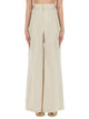 Maison Margiela Ivory Cotton Trousers