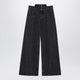 Maison Margiela Wide-Leg Jeans In Faded Black Cotton Denim