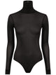 Maison Margiela High Neck Bodysuit With Long Sleeves
