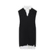 Mm6 Maison Margiela Black Cotton Mini Dress
