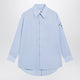 Mm6 Maison Margiela Light Blue Cotton Shirt