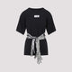 Mm6 Maison Margiela Gloves-Detail Cotton T-Shirt