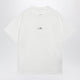 Mm6 Maison Margiela White Cotton Jersey Tshirt With Logo Patch