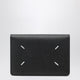 Maison Margiela Black Leather Credit Card Holder