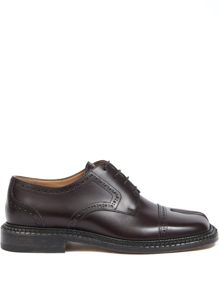 Maison Margiela Fudge Cow Leather Lace-Ups