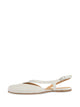 Maison Margiela Alabaster Pelle Bovina Sandals