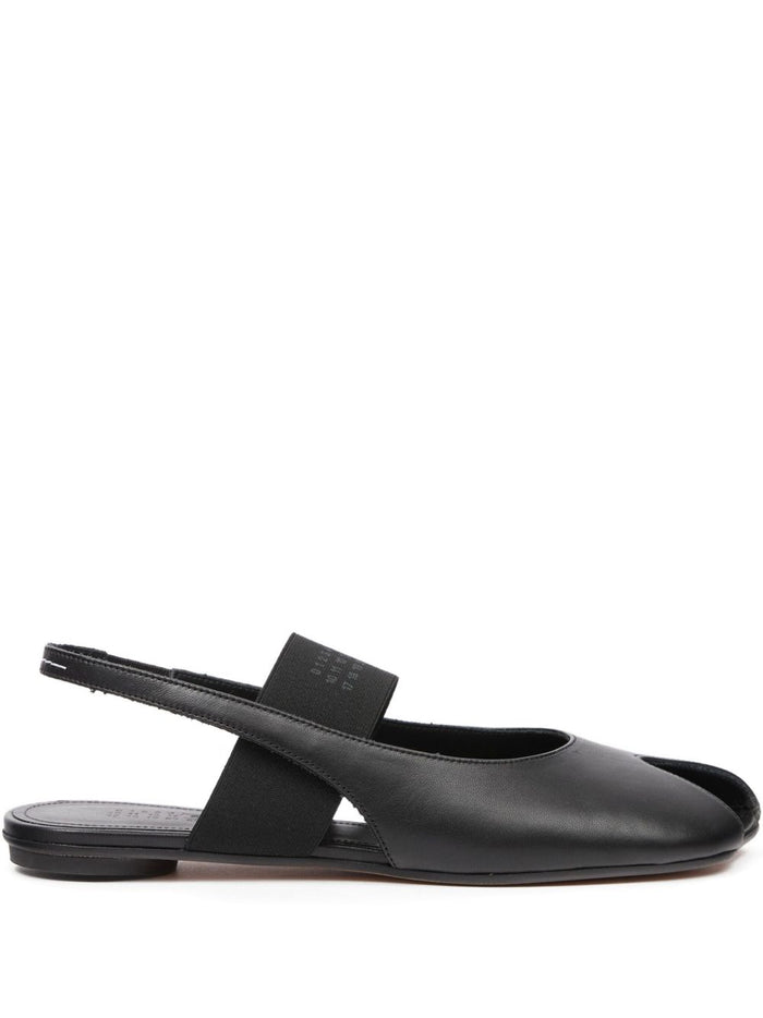 Mm6 Maison Margiela Leather Slingback Ballets