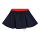 Msgm Kids Blue Cotton-Blend Skirt