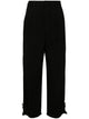 Loewe Anagram-Tab Tapered Trousers