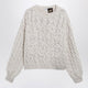 Loewe Écru Anagram Sweater In Wool Blend