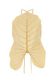 Loewe Yellow Cotton And Vegetal Fiber Paulaâ€™S Ibiza Top