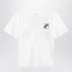 Mm6 Maison Margiela White Cotton Jersey Tshirt