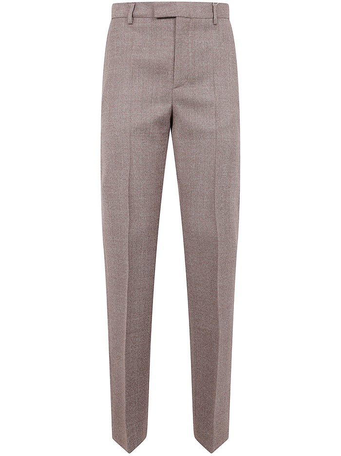 Mm6 Maison Margiela Tailored Trousers In Textured Wool