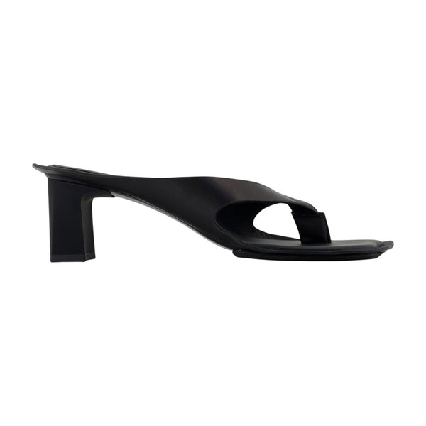 Mm6 Maison Margiela Sandals -  - Leather - Black