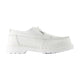 Mm6 X Dr Martens White Flat Shoes