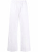 Aspesi White Cotton Trousers